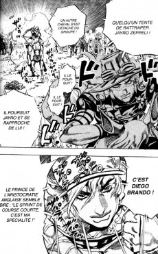 Extrait de Jojo's Bizarre Adventure - (Part 7) - Steel Ball Run -1- Le 25 septembre 1890, San Diego Beach