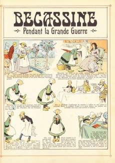 Extrait de Bécassine -2b1971- Bécassine pendant la Grande Guerre