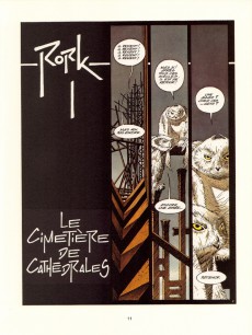 Extrait de Rork -3- Le cimetière de Cathédrales