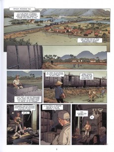 Extrait de La rafale -2- Les traverses de Song-Lap