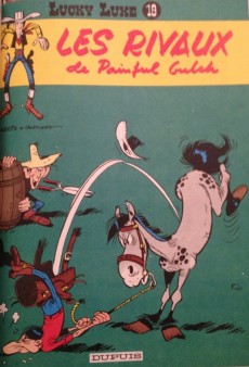 Extrait de Lucky Luke (Pub et Pastiches) -19TexOdil- Les rivaux de Painful Gulch