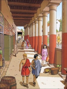 Extrait de Alix - La collection (Hachette) -57- Les voyages d'Alix - Orange Vaison-la-Romaine