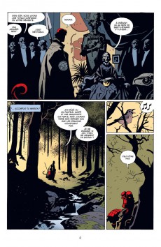 Extrait de Hellboy (Delcourt) -4- La Main droite de la mort