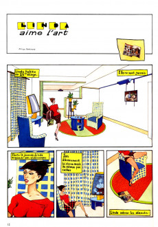 Extrait de Linda aime l'art - Tome 1