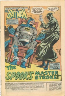 Extrait de Batman Vol.1 (1940) -252- The Spook's Master Stroke!