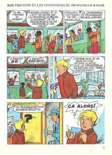 Extrait de Bibi Fricotin (2e Série - SPE) (Après-Guerre) -100- Bibi Fricotin et les inventions du Professeur Radar