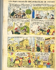 Extrait de Les pieds Nickelés (3e série) (1946-1988) -68- Les Pieds Nickelés organisateurs de safaris