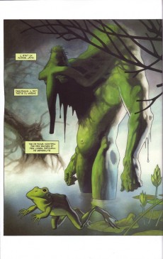 Extrait de Man-Thing (Marvel Graphic Novels) - Le Monstrueux Homme-Chose