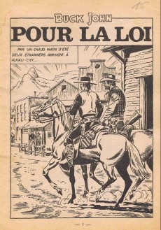 Extrait de Buck John (Impéria) -280- Pour la loi