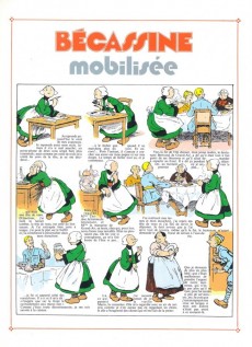 Extrait de Bécassine -4c- Bécassine mobilisée