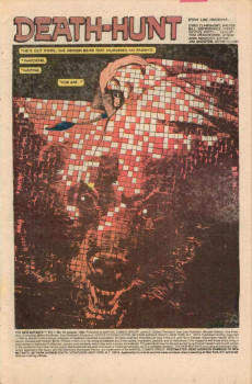 Extrait de The new Mutants (1983) -18- Death-hunt