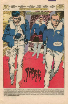 Extrait de The new Mutants (1983) -19- Siege