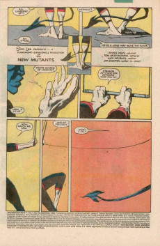 Extrait de The new Mutants (1983) -22- Slumber party