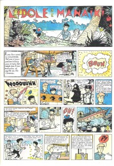 Extrait de Pompon Rouge (Les Aventures du) -8a- L'idole de Manaiki