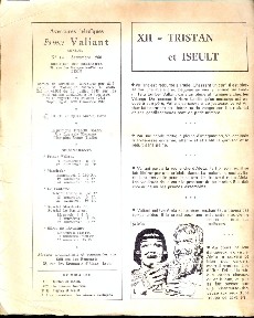 Extrait de Prince Valiant (Remparts) -12- Tristan et Iseult
