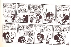 Extrait de Mafalda (en espagnol) -2- Mafalda 2