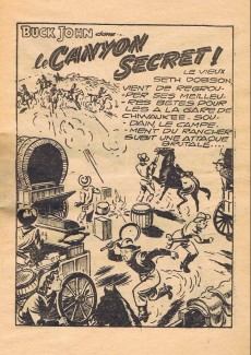 Extrait de Buck John (Impéria) -41- Le canyon secret !