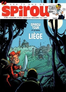 Extrait de (Recueil) Spirou (Album du journal) -329- Spirou album du journal