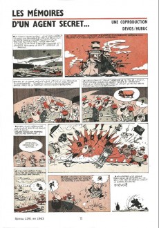 Extrait de Victor Sébastopol -INT1- Les Mémoires d'un agent secret - Volume 1
