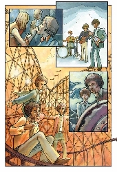 Extrait de Jimi Hendrix en bandes dessinées
