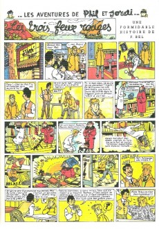 Extrait de Pompon Rouge (Les Aventures du) -7a- Les trois feux rouges