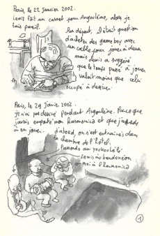 Extrait de Les carnets de Joann Sfar -1- Harmonica