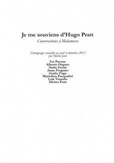 Extrait de (AUT) Pratt, Hugo - Je me souviens de Pratt, conversations à Malamocco