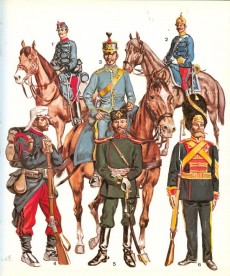 Extrait de (AUT) Funcken -U1 2a- Le costume et les armes des soldats de tous les temps - De Frédéric II à nos jours
