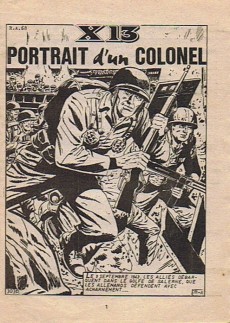 Extrait de X-13 agent secret (Impéria) -424- Portrait d'un colonel