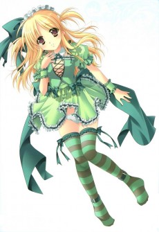 Extrait de Sora wo Aogite Kumo Takaku in Akihabara - Visual Fan Book