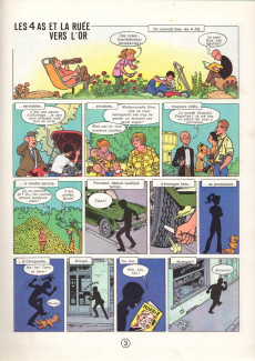 Extrait de Les 4 as -11- Les 4 as et la ruée vers l'or
