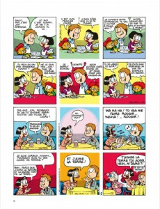 Extrait de Garfield (Dargaud) -18c2012- Garfield dort sur ses deux oreilles