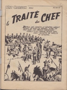 Extrait de Kit Carson (Impéria) -19- Le traité du chef
