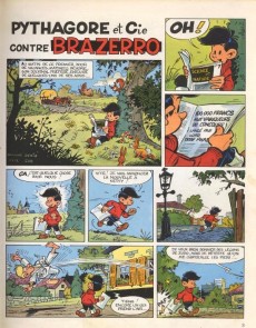 Extrait de Pythagore et Cie (Les Aventures de) -1- Pythagore et Cie. contre Brazerro