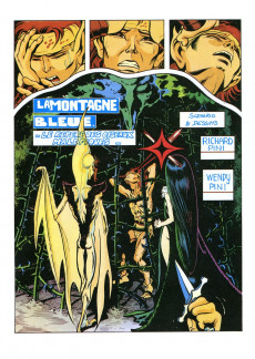 Extrait de ElfQuest / La Fantastique Quête des elfes / Le Pays des elfes -11a1994- La Montagne bleue ou le Repaire des oiseaux maléfiques
