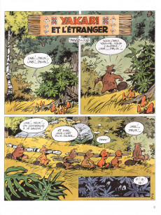 Extrait de Yakari -7b2000- Yakari et l'étranger