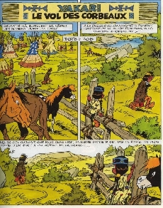 Extrait de Yakari -14- Le vol des corbeaux