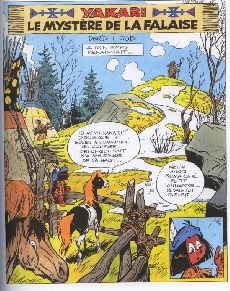 Extrait de Yakari -25- Le mystère de la falaise