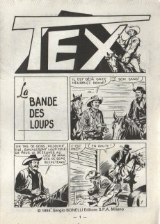 Extrait de Rodéo (Spécial) (Lug) -129- La bande des loups