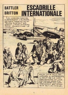 Extrait de Battler Britton (Impéria) -365- Escadrille internationale - le culte du diable
