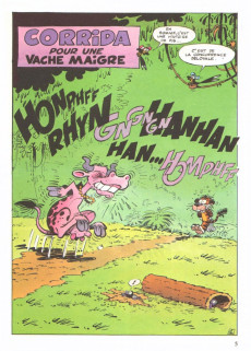 Extrait de La jungle en folie (16/22) -353- Corrida pour une vache maigre