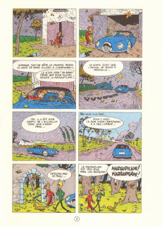 Extrait de Spirou et Fantasio -7b1980- Le dictateur et le champignon