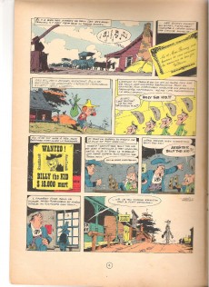 Extrait de Lucky Luke -20a1963- Billy the Kid