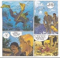 Extrait de Le triangle jaune - Les aventures fantastiques de SB