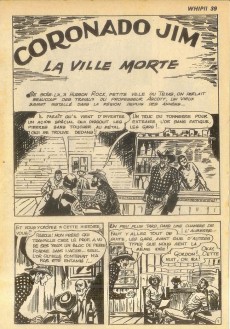 Extrait de Whipii ! (Panter Black, Whipee ! puis) -39- Coronado Jim la ville morte