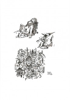 Extrait de Concours universitaire national de la bande dessinée -2011- Fantasmes