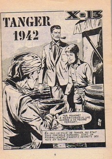 Extrait de X-13 agent secret (Impéria) -396- Tanger 1942