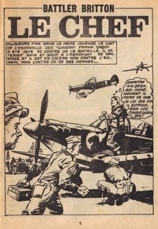 Extrait de Battler Britton (Impéria) -439- Le chef - le grand-père - pile ou face