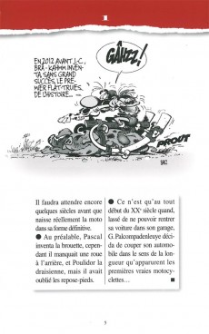 Extrait de Joe Bar Team -HS1- L'encyclopédie imbécile de la moto