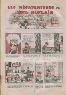 Extrait de Toto Duflair (Les mésaventures de) - Toto Duflair roi des détectives